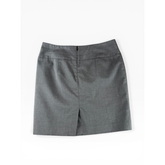 Ann Taylor Loft Women Black White Houndstooth Mini Skirt Size 10 A-Line Career - Picture 6 of 6